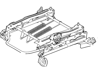 Ford CR3Z-6361711-A Track Assembly - Seat