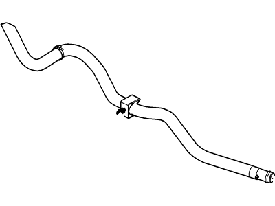 Ford 7T4Z-9S327-A Hose - Fuel Vapour