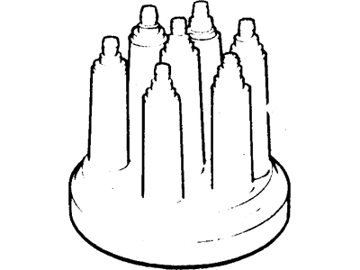 Ford E6TZ-12106-A Housing Assy - Distributor Terminal