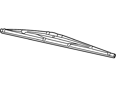 Ford YS4Z-17528-AD Wiper Blade Assembly