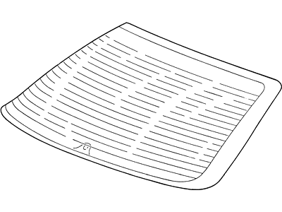 Ford F5RZ-5442006-BA Glass - Rear Window