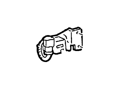 Lincoln Mark VII Air Bag Sensor - F1VY14B007A