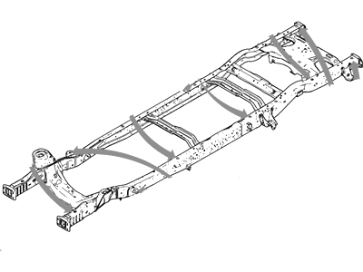 Ford 8C2Z-5005-CC Frame Assembly