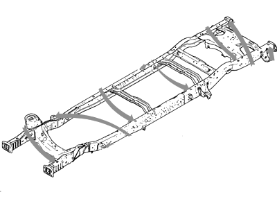 2008 Ford E-250 Axle Beam - 8C2Z-5005-CC