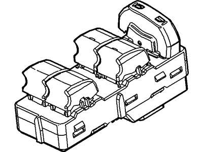 Ford BH6Z-14529-AA Switch - Window Control - Double