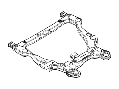 2013 Lincoln MKS Front Cross-Member - DA5Z-5C145-B