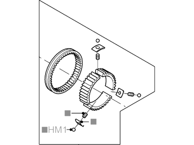 Ford Focus Synchronizer Ring - 6S7Z-7124-CC