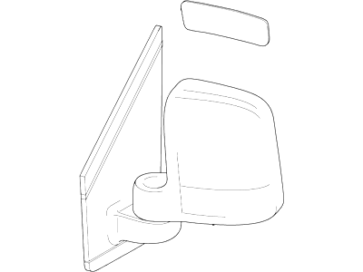 Ford BT1Z-17682-A Mirror Assembly - Rear View Outer