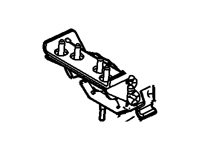 Ford 9L3Z-6068-B Engine Support Insulator Assembly