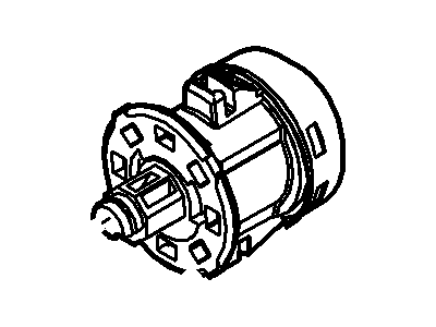 Ford 7C3Z-1521990-A Lock Cylinder Less Keys