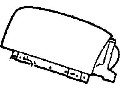 2002 Mercury Grand Marquis Air Bag - 1W7Z-54044A74-AAA
