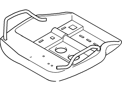 Ford 2M5Z-5460326-AA Frame And Spring - Front Seat Cushion