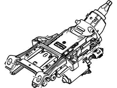 2011 Lincoln MKX Steering Column - BT4Z-3C529-C