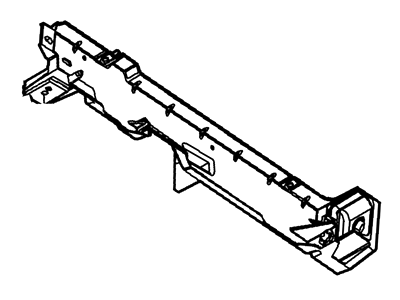 2010 Ford Explorer Sport Trac Radiator Support - 6L2Z-16153-AACP