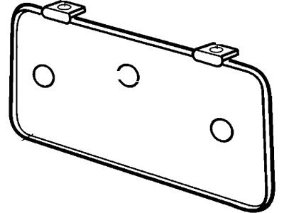 Ford XL3Z-17A385-AA Bracket - License Plate