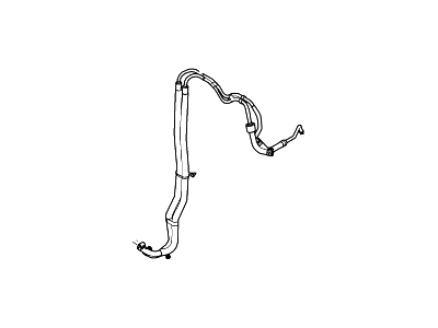 2005 Ford F-450 Super Duty Power Steering Hose - 5C3Z-3A713-BA
