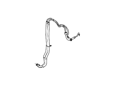 2005 Ford F-450 Super Duty Power Steering Hose - 5C3Z-3A719-DA