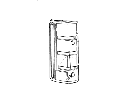 Ford E4TZ-13405-B Lamp Assembly