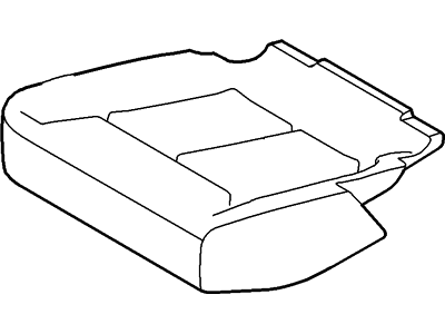 Ford DL3Z-1663804-DB Rear Seat Cushion Cover Assembly