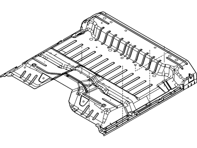 2013 Ford F-550 Super Duty Floor Pan - AC3Z-28111A15-A