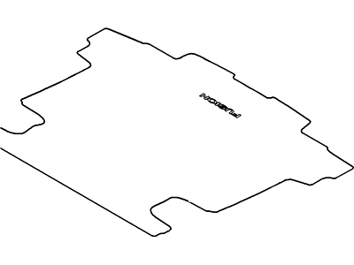 Ford AE5Z-5413042-BA Mat - Loading Compartment