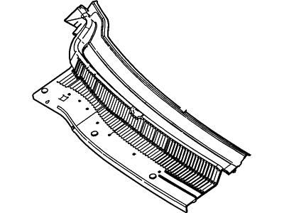 Ford AE9Z-74022A69-AA Grille - Cowl Top