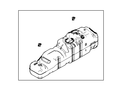 Ford F-550 Super Duty Fuel Tank - DC3Z-9002-C