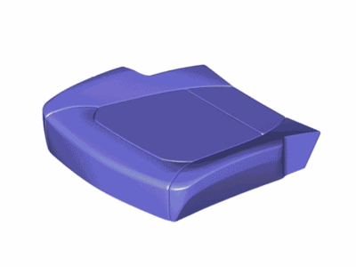 Ford FL3Z-1562900-BC Seat Cushion Cover Assembly