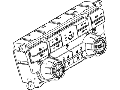 Ford F-150 A/C Switch - AL3Z-19980-N