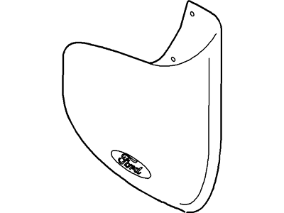 Ford Fusion Mud Flaps - XF2Z-16A550-AC