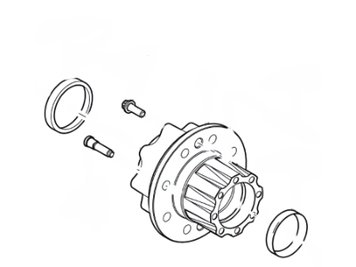 2019 Ford E-250 Wheel Hub - 8C2Z-1109-C