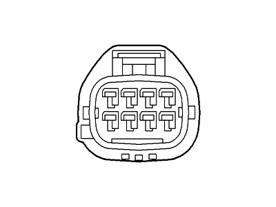 Ford 6U2Z-14S411-MA Wire Assembly