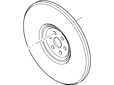 Ford 1L5Z-6375-CA Flywheel Assembly