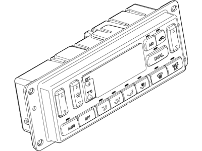 Ford Explorer Sport Trac HVAC Control Module - 7A2Z-19980-BA