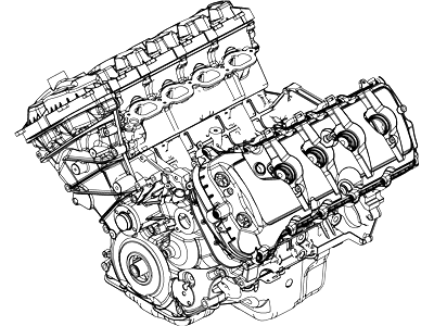 Ford CR3Z-6006-B Service Engine Assembly