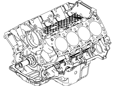 Ford CR3Z-6009-C Cylinder Block