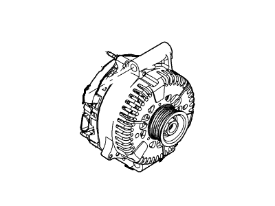 Ford 6S4Z-10346-DA Alternator Assembly