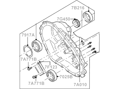 Ford Explorer Transfer Case - 5L2Z-7005-A