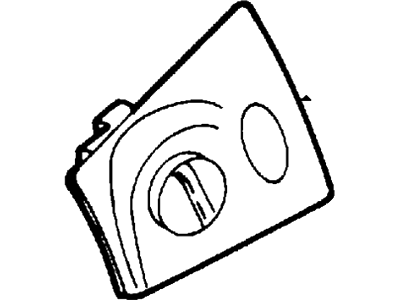 2002 Mercury Villager Headlight Switch - YF5Z-11654-AAA