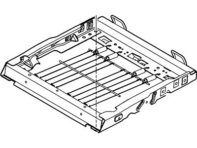 Ford BU5Z-9663160-D Frame And Spring - Rear Seat Cushion