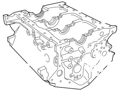 Ford 5L2Z-6010-AA Cylinder Block