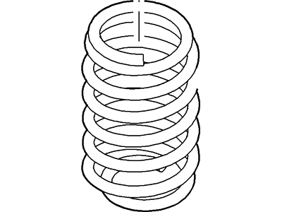 Ford AH6Z-5560-A Spring - Rear