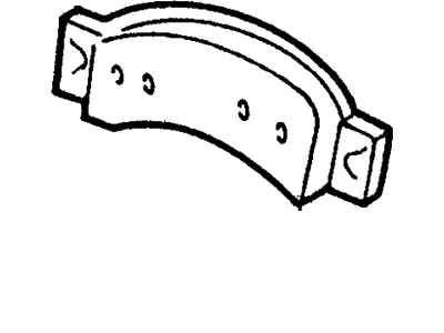 Ford E-350/E-350 Super Duty Brake Pads - F1TZ-2001-A