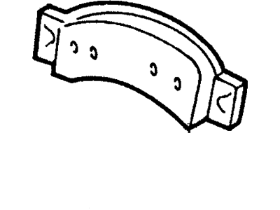 1985 Ford F-250 Brake Pads - F1TZ-2001-A