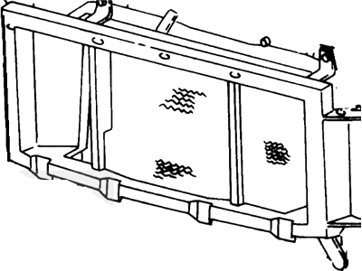 Ford F81Z-8A284-AA Reinforcement