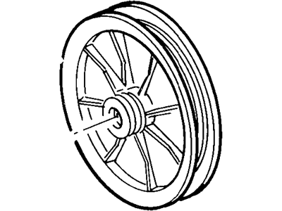 Ford F1VY-3A733-B Pulley - Power Steering