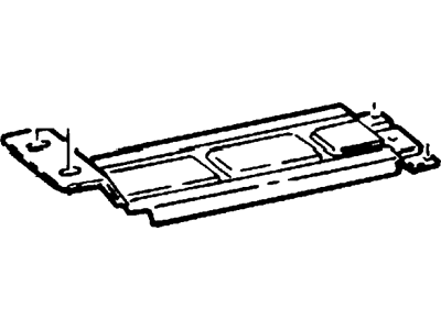 Ford YL3Z-1611398-AA Deflector