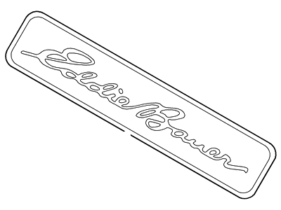 Ford 1L2Z-7842528-KA Name Plate