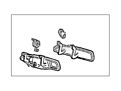 Ford 5W3Z-5422404-AAG Handle Assy - Door - Outer