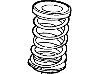 Mercury Cougar Coil Springs - FOSZ5560E